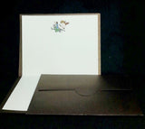 Brown Feathers on Bronze - Gift Messenger