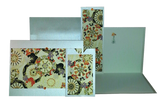 Orange Pinwheels on Opal - Gift Messenger