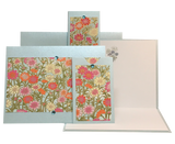 Daisies on Aqua - Gift Messenger
