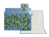 Paisley on Blue