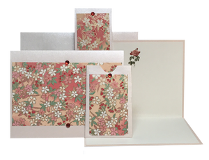 Cherry Blossoms on Coral - Gift Messenger