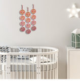 Circle - Door and Wall Decor Sets - Baby Rose