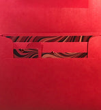 Red Wave on Red - Gift Messenger