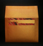 Red Wave on Copper - Gift Messenger
