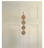 Circle - Door and Wall Decor Sets - Brown Diamonds.