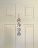 Circles - Wall and Door Decor - Baby Teal