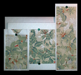 Green & Silver Leaves